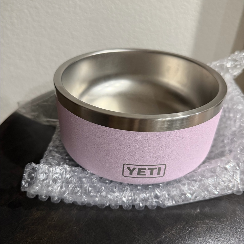 YETI Boomer 8 Pink Stainless Steel Dog Bowl Brand new